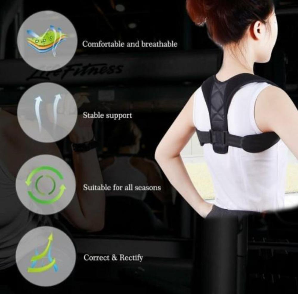 Unisex Adjustable Back Posture Corrector